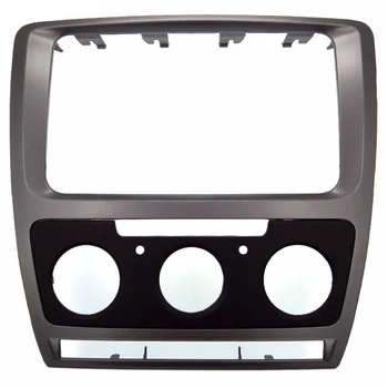 2Dın Fasya Skoda Octavia 2 2010-2013 İçin Ses Stereo Paneli Montaj Kurulum Dash Kiti Trim Çerçeve Adaptörü